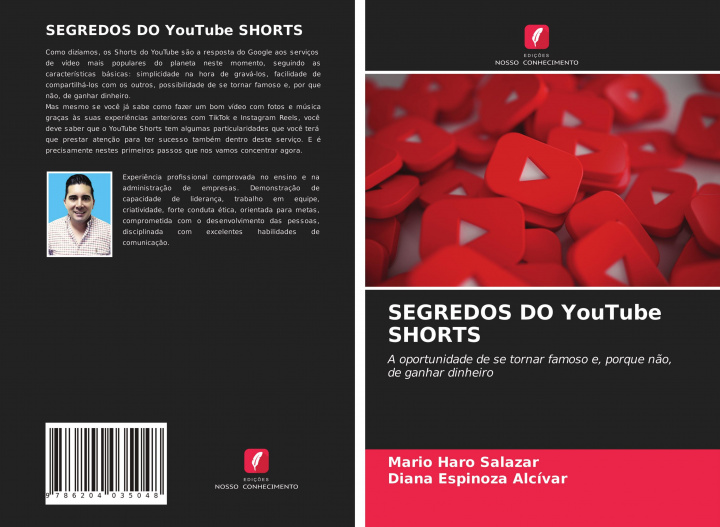 Knjiga SEGREDOS DO YouTube SHORTS Diana Espinoza Alcívar