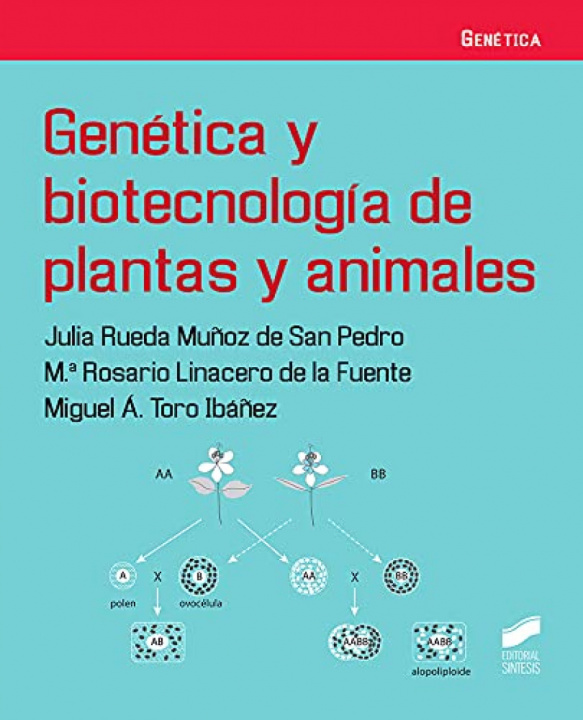 Книга GENETICA Y BIOTECNOLOGIA DE PLANTAS Y ANIMALES JULIA RUEDA