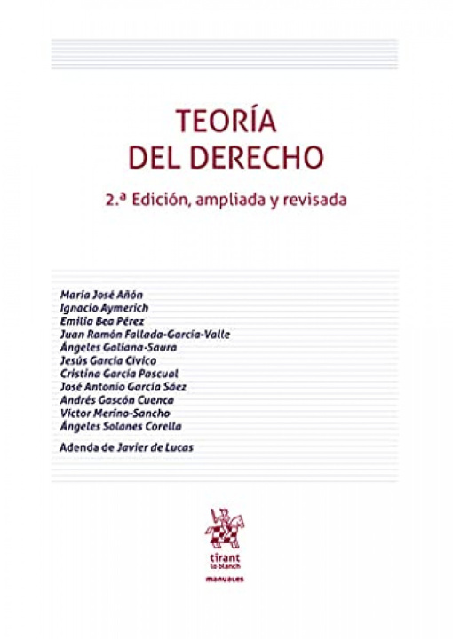 Książka TEORIA DEL DERECHO 2º ED 