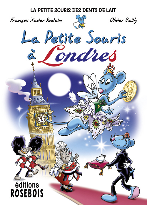Kniha La Petite Souris à Londres Poulain