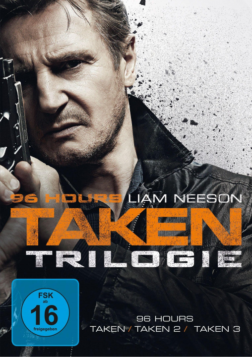 Videoclip 96 Hours - Taken 1-3 DVD-Box Liam Neeson