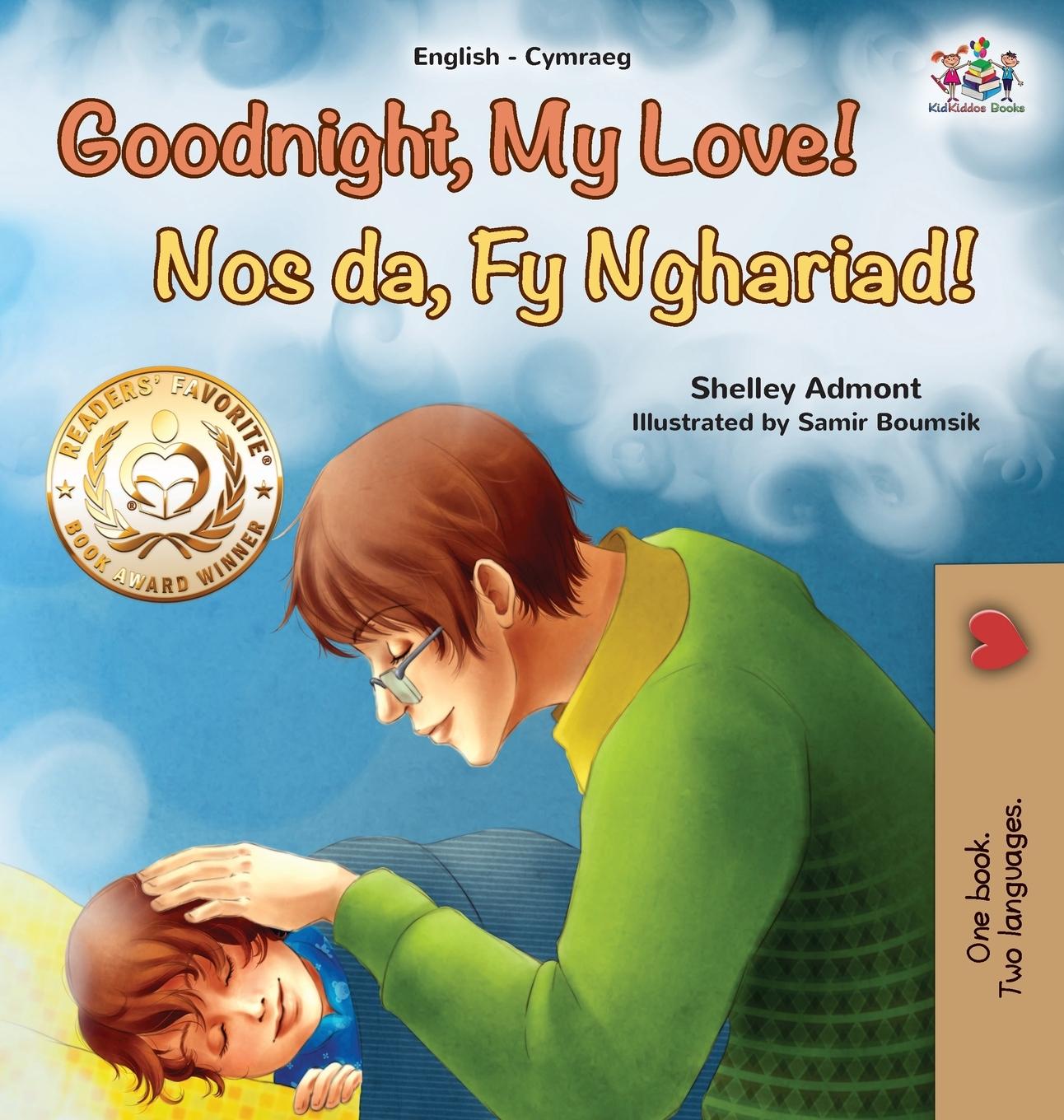 Könyv Goodnight, My Love! (English Welsh Bilingual Children's Book) Kidkiddos Books