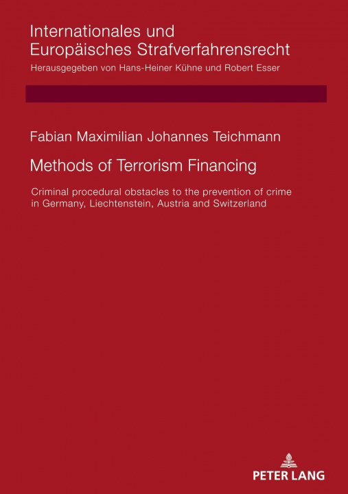 Knjiga Methods of Terrorism Financing Robert Esser