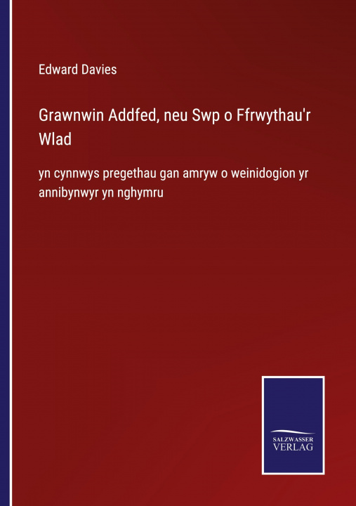 Kniha Grawnwin Addfed, neu Swp o Ffrwythau'r Wlad 