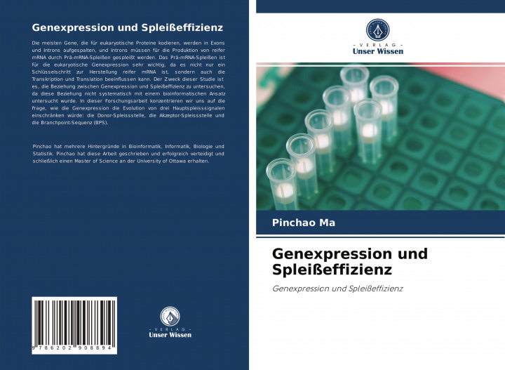Boek Genexpression und Spleisseffizienz Pinchao Ma