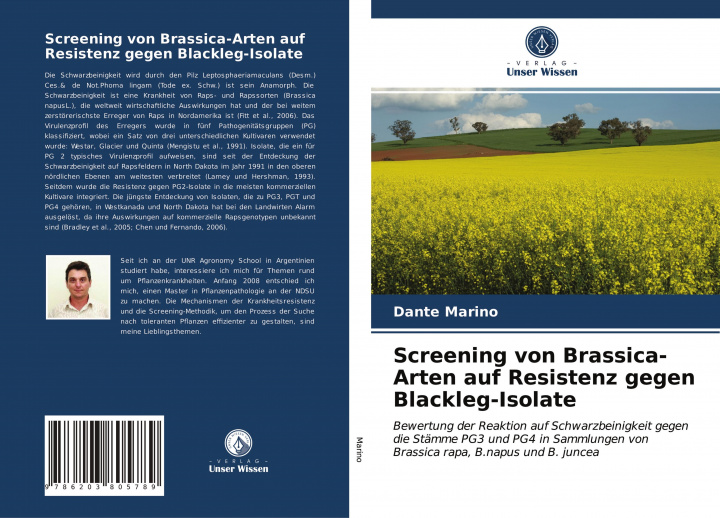 Könyv Screening von Brassica-Arten auf Resistenz gegen Blackleg-Isolate 