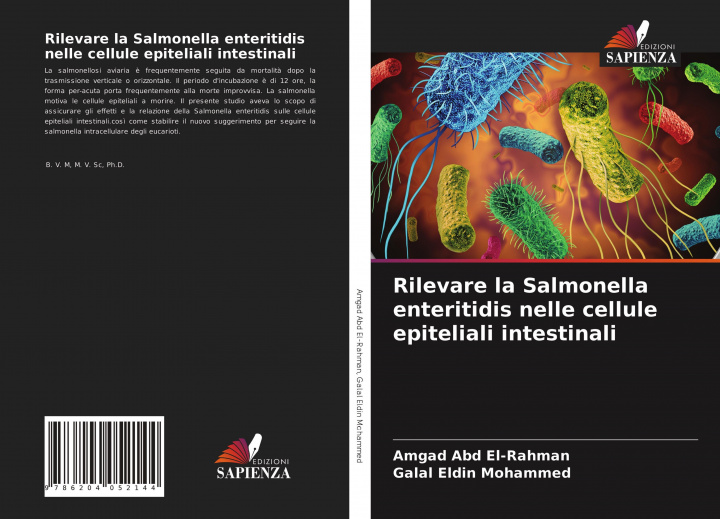 Kniha Rilevare la Salmonella enteritidis nelle cellule epiteliali intestinali Galal Eldin Mohammed
