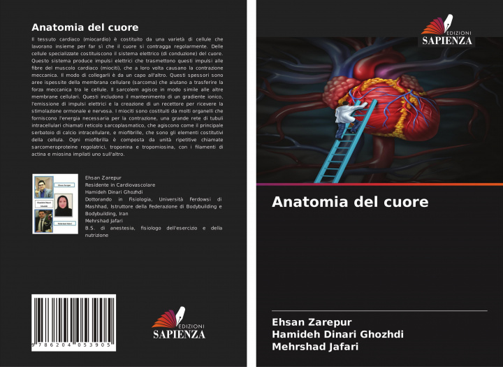 Knjiga Anatomia del cuore Hamideh Dinari Ghozhdi