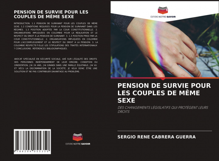 Kniha Pension de Survie Pour Les Couples de Meme Sexe 