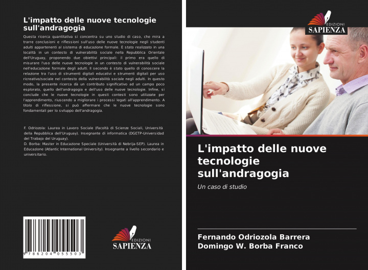 Könyv L'impatto delle nuove tecnologie sull'andragogia Domingo W. Borba Franco