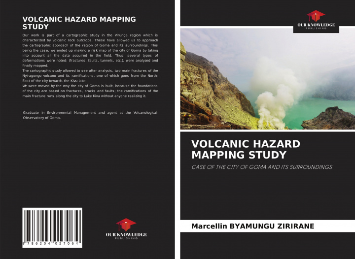 Knjiga Volcanic Hazard Mapping Study Marcellin Byamungu Zirirane