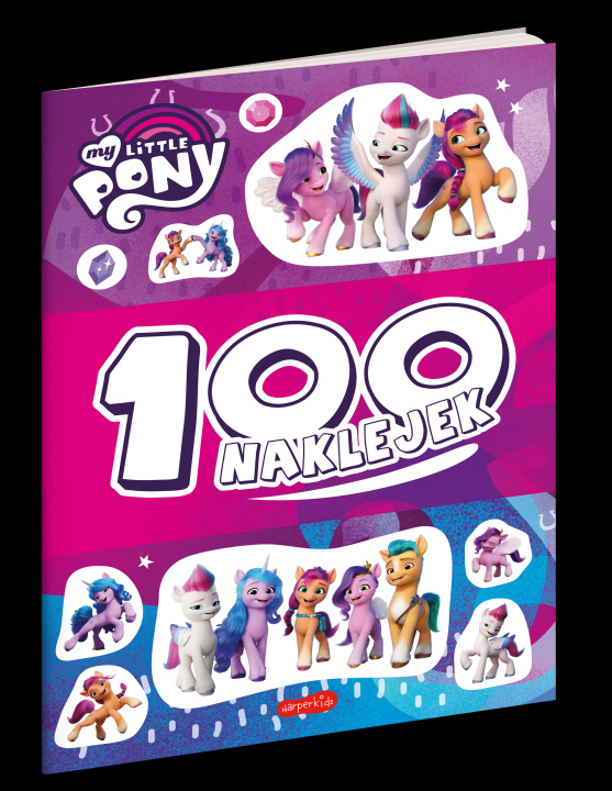 Könyv My Little Pony. 100 naklejek. Wydanie filmowe Opracowanie zbiorowe