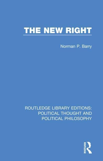 Knjiga New Right Norman P. Barry