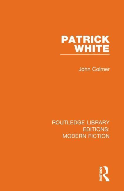 Carte Patrick White John Colmer