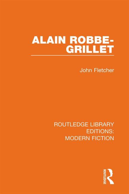 Knjiga Alain Robbe-Grillet John Fletcher