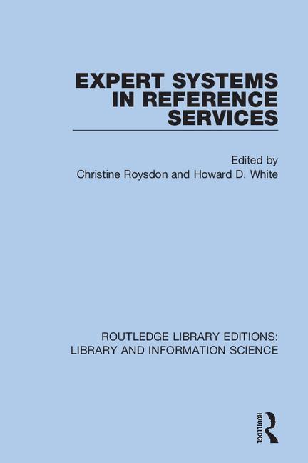 Libro Expert Systems in Reference Services Christine Roysdon