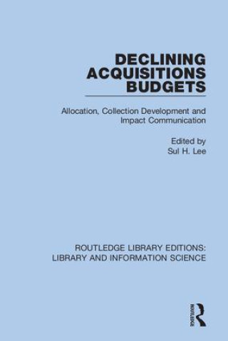 Книга Declining Acquisitions Budgets 