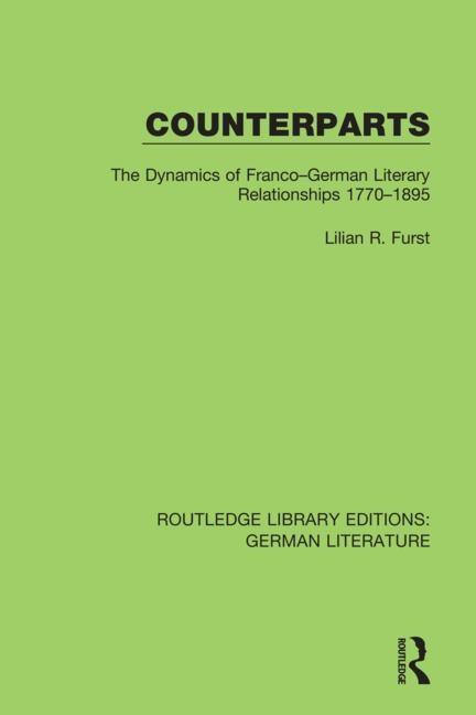 Buch Counterparts Lilian R. Furst