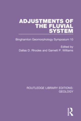 Kniha Adjustments of the Fluvial System 