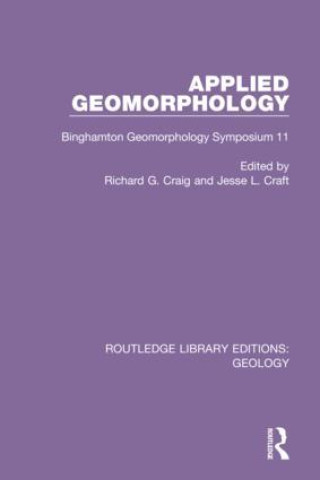 Knjiga Applied Geomorphology Richard G. Craig