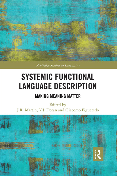 Book Systemic Functional Language Description J. R. Martin