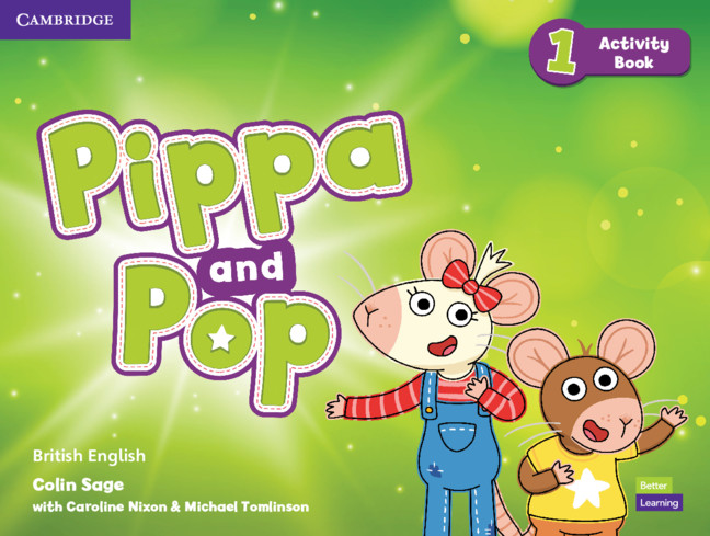 Książka Pippa and Pop Level 1 Activity Book British English Colin Sage