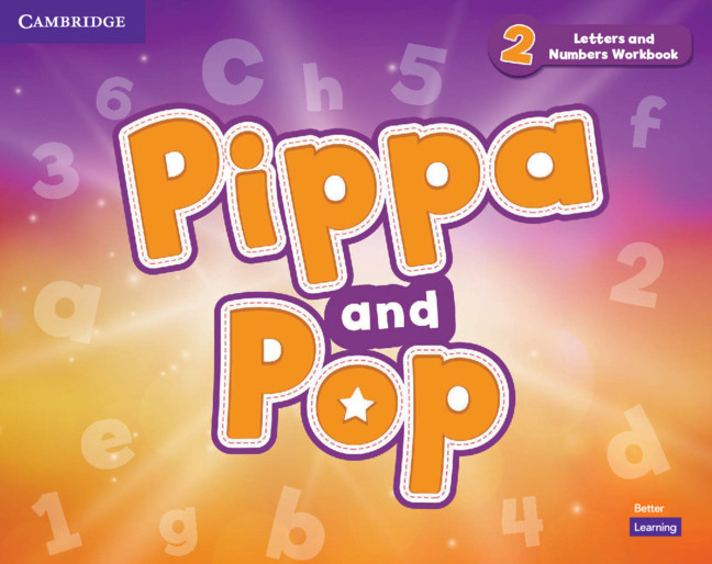 Carte Pippa and Pop Level 2 Letters and Numbers Workbook British English 