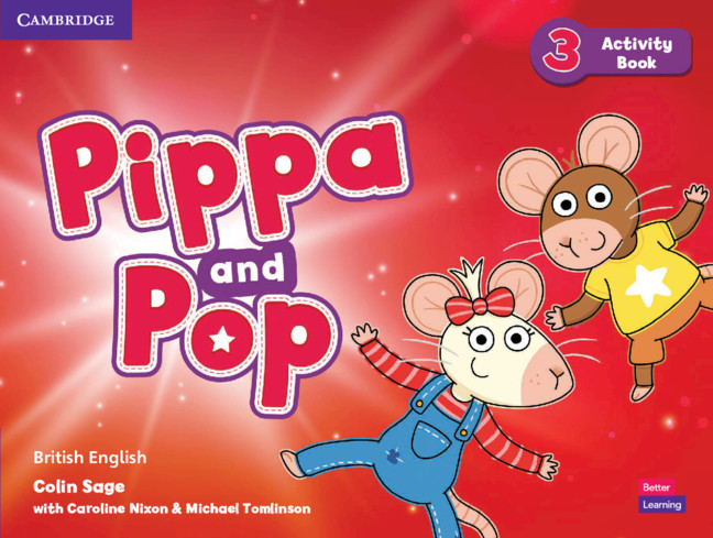 Książka Pippa and Pop Level 3 Activity Book British English Colin Sage