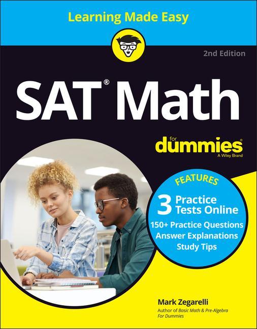 Kniha SAT Math For Dummies, 2nd Edition with Online Practice Mark Zegarelli