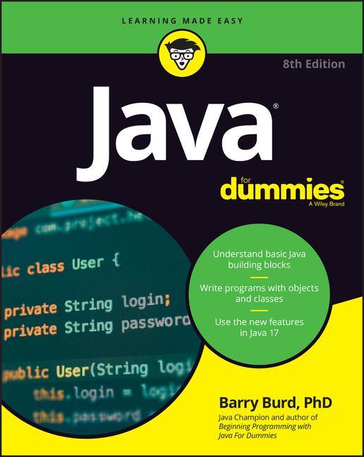 Könyv Java For Dummies, 8th Edition Barry Burd