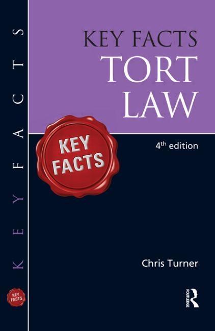 Książka Key Facts Tort Law, BRI Chris Turner