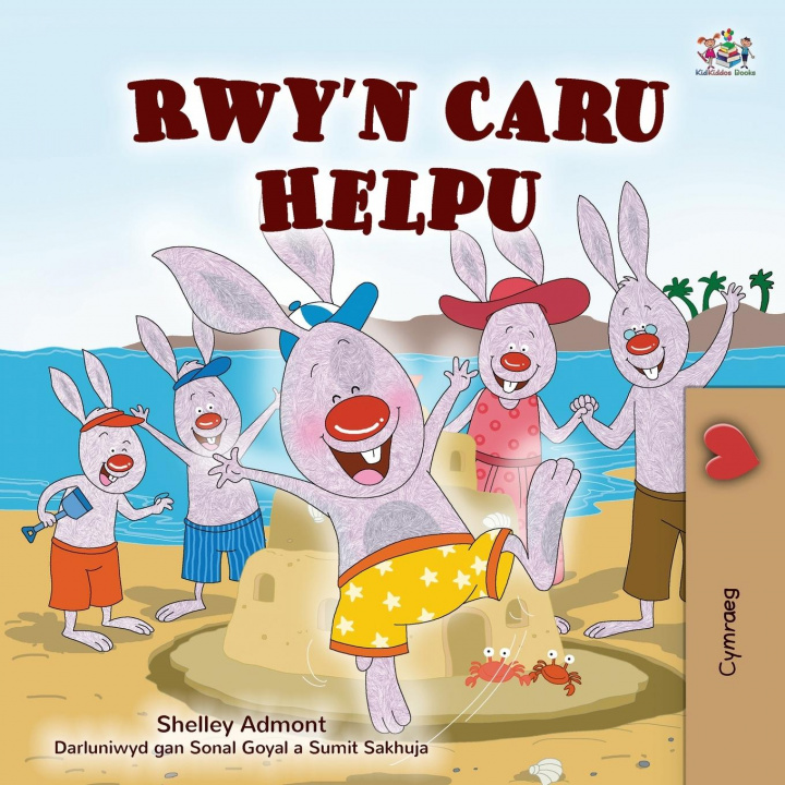 Könyv I Love to Help (Welsh Children's Book) Kidkiddos Books