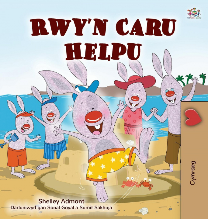 Carte I Love to Help (Welsh Children's Book) Kidkiddos Books