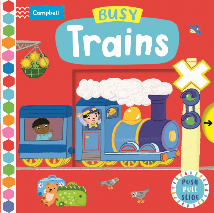 Carte Busy Trains Campbell Books
