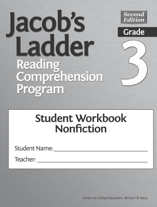 Knjiga Jacob's Ladder Reading Comprehension Program Clg Of William And Mary/Ctr Gift Ed