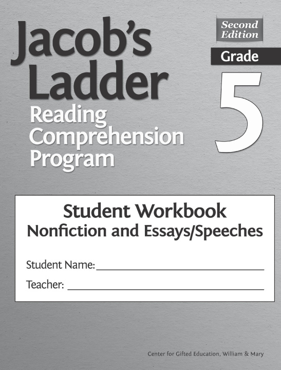Libro Jacob's Ladder Reading Comprehension Program Clg Of William And Mary/Ctr Gift Ed