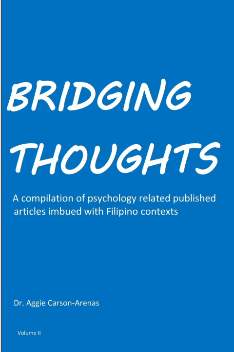 Knjiga Bridging Thoughts Carson-Arenas Aggie Carson-Arenas