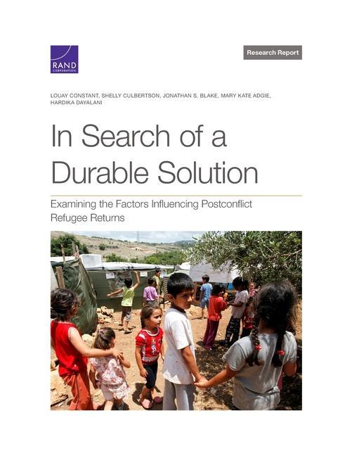 Kniha In Search of a Durable Solution LOUAY CONSTANT