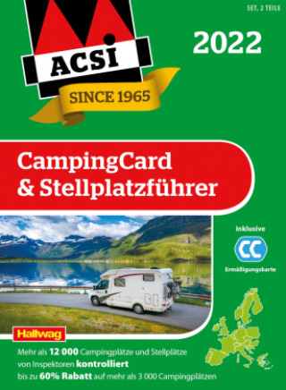 Carte ACSI CampingCard & Stellplatzführer 2022 