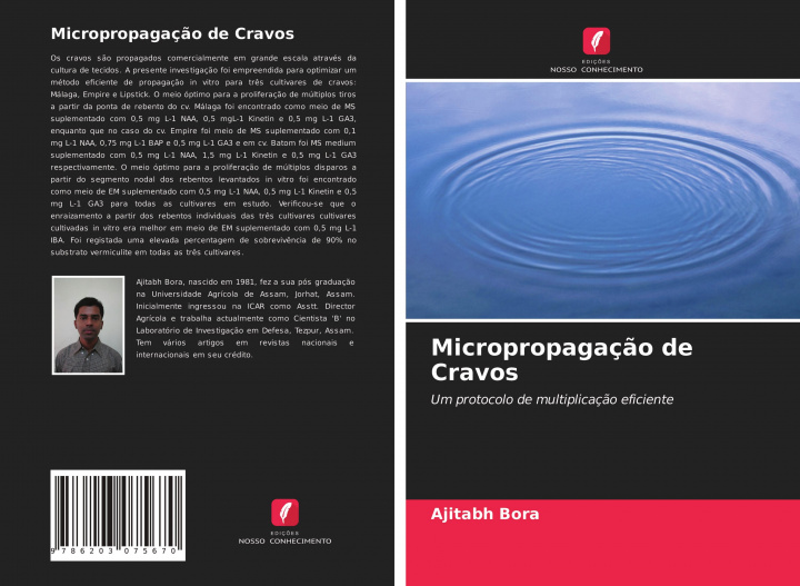 Knjiga Micropropagacao de Cravos Madhumita C Talukdar