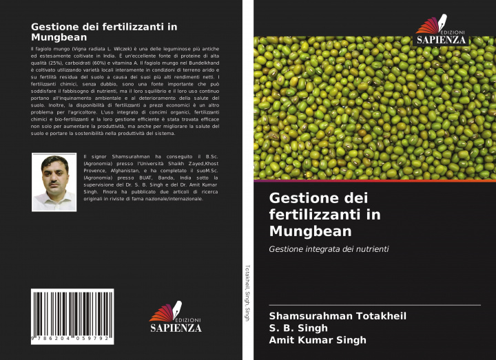 Könyv Gestione dei fertilizzanti in Mungbean S. B. Singh