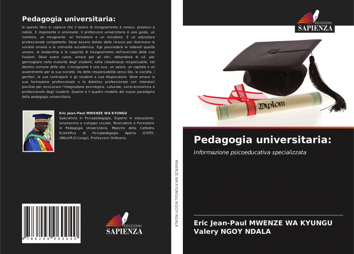 Kniha Pedagogia universitaria Valery Ngoy Ndala