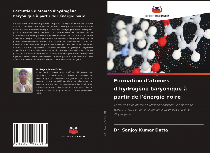 Kniha Formation d'atomes d'hydrogene baryonique a partir de l'energie noire 