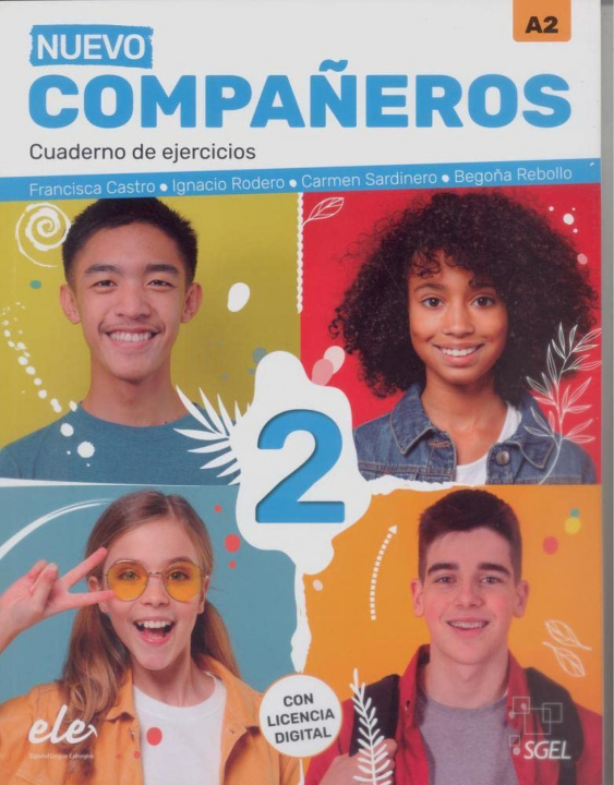 Kniha Nuevo Companeros 2 ćwiczenia + licencia digital 3 edicion /2021/ Castro Viúdez Francisca