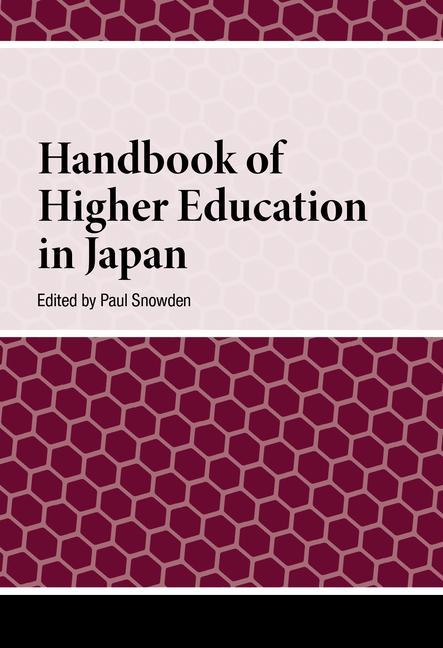 Buch Handbook of Higher Education in Japan Paul Snowden