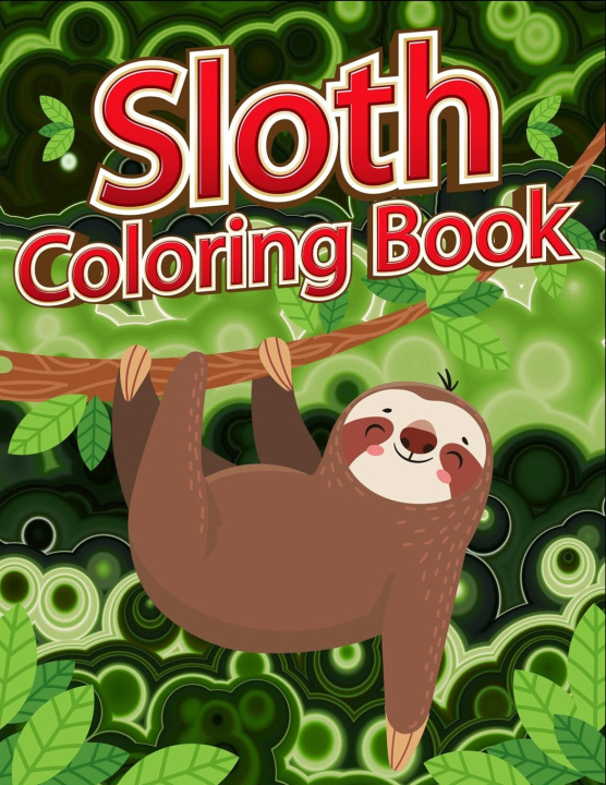 Boek Sloth coloring book Gefinix Dasanix Gefinix