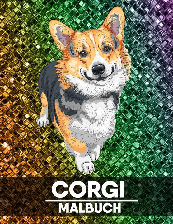 Knjiga Corgi malbuch ovimannu Maxrin ovimannu