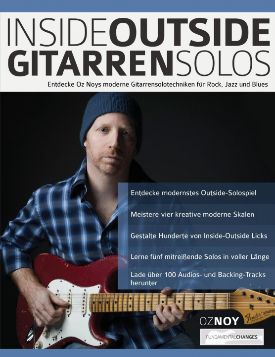 Книга Inside-Outside Gitarrensolos Joseph Alexander