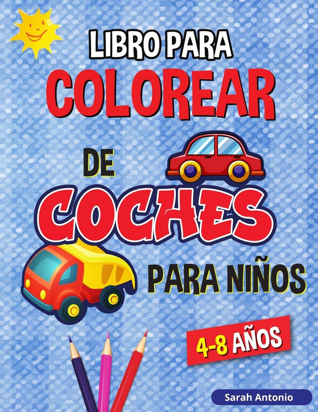 Kniha Libro para Colorear de Camiones y Coches para Ni?os 