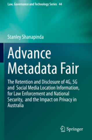 Knjiga Advance Metadata Fair Stanley Shanapinda